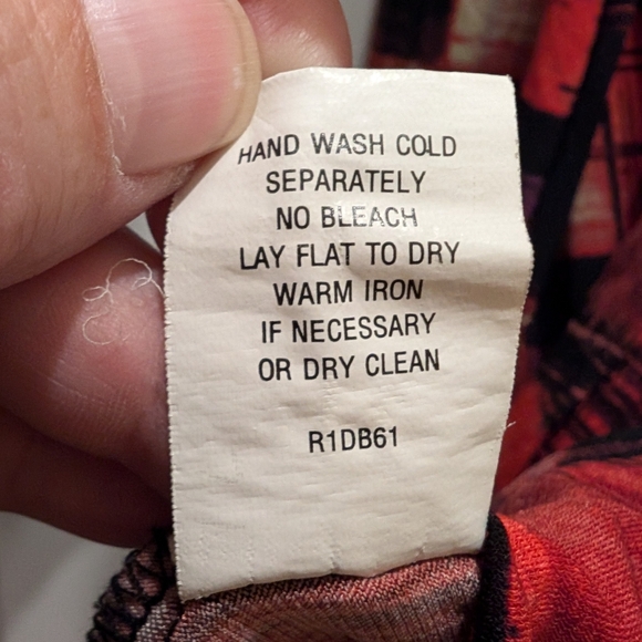 Faux Wrap Dress with 3/4 length sleeves - Picture 3 of 4